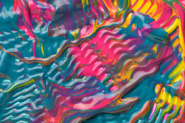 Abstract art background. Hand drawn gouache painting. Color texture.