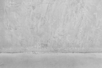 Old wall panorama texture cement dirty gray with black  background abstract grey and silver color design are light with white background.