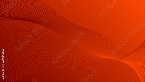 Fototapete Orange Wave Background Fototapeten Wallsheaven Indah