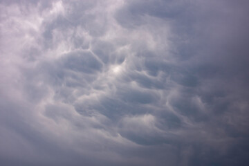 blue sky with clouds