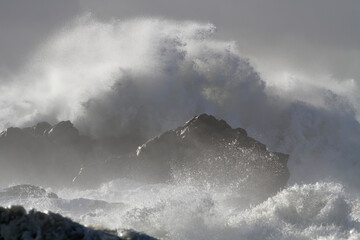 Storm on the coast