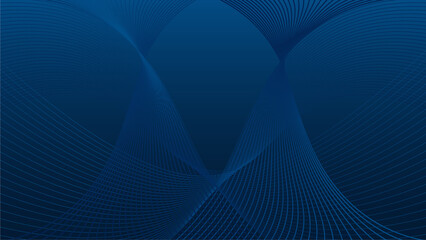 Abstract blue background with line