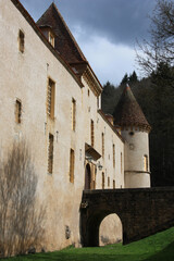 Obraz premium Château de Bazoches en Bourgogne, France
