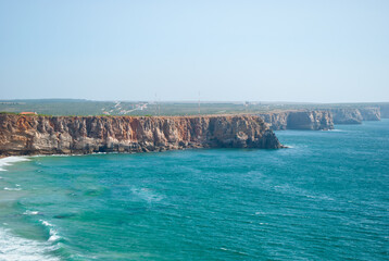 the beautiful coast of the Algarve in Portugal