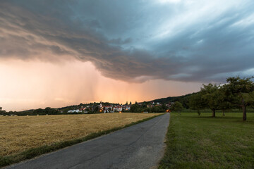 Gewitter am Bodanrück