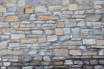Old masonry. Background and texture of old stones for text