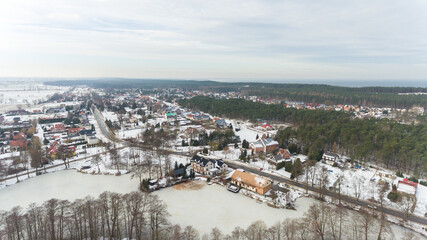 Fototapeta premium Jantar zima 
