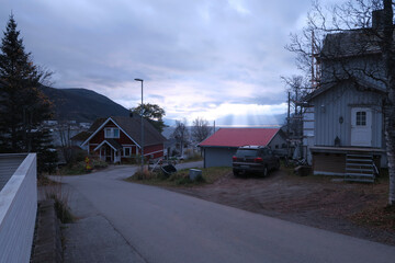 house in the mountains