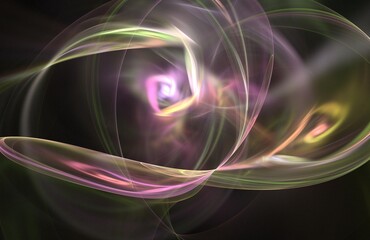 abstract background with glowing lines