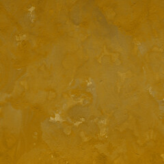 Gold ink and watercolor texture on white paper background. Gradient paint strokes and decalcomania effect. Hand-painted gouache abstract image. Mess on the canvas.