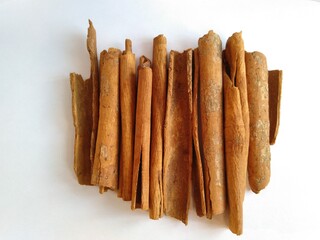 sticks isolated on white background