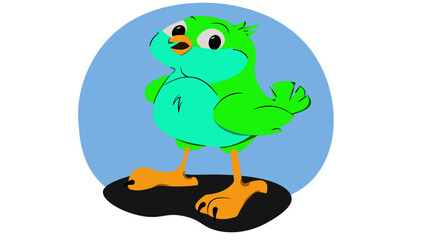 Cartoon Bird