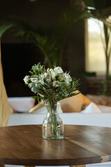 beautiful flower arrangement on a table
