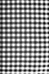 Classic black and white checkered pattern