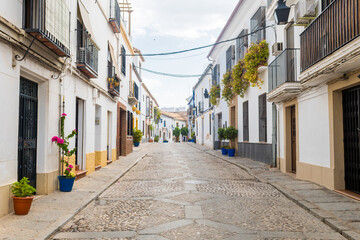 colorful streets of cordoba city, Spain