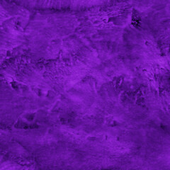 Obraz premium Violet ink and watercolor texture on white paper background. Paint leaks and decalcomania effects. Hand-painted gouache abstract image. Mess on the canvas.