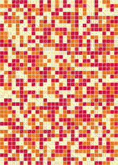 Abstract Geometric Pattern generative computational art illustration