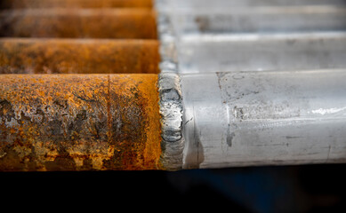 assembly of tubes by welding