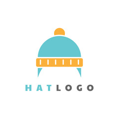 hat logo design vector illustration