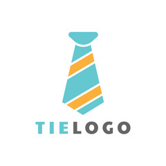 tie logo design vector illustration