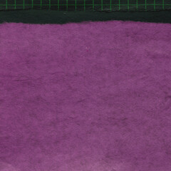 Colorful torn paper collage close-up. Texture made from various paper and cardboard parts. Damaged old paper background. Vintage blank wallpaper. Material design backdrop.