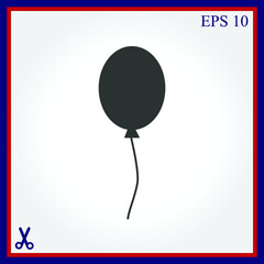 balloon icon vector