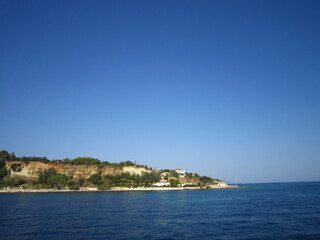 Fototapeta na wymiar in the island of Zakynthos Greece