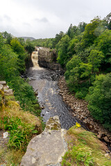 Fototapeta na wymiar High Force Waterfall, Bowlees Tees Valley, County Durham