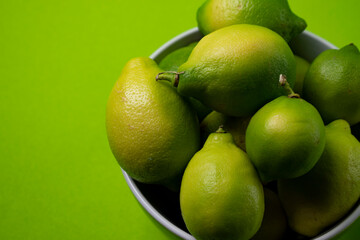 Fresh Green Lemons