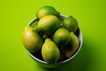 Fresh Green Lemons