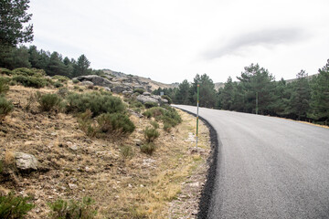 Carretera en la montaña