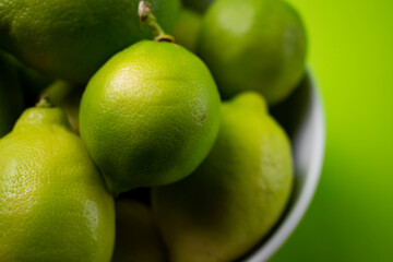 Fresh Green Lemons