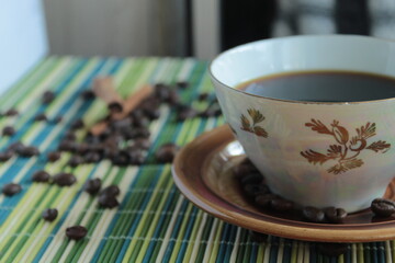 cup of black coffee