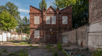 Fototapeta premium Abandoned Strongbox Factory