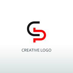 cd letter for simple logo design