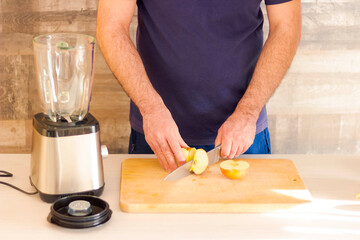 person preparing a salad
