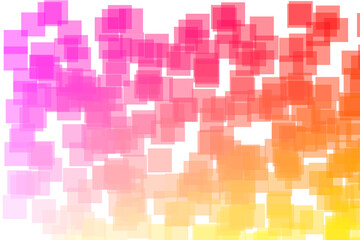 Bright coloured squares