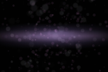 Blurred galaxy effect stars