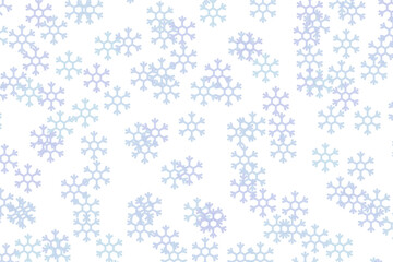 Random snow flake pattern