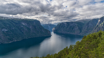 Der Auerlandsfjord in Norwegen