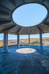 Viewing area of Grand Coulee dam