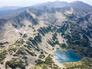 Fish Banderitsa lake, Pirin Mountain, Bulgaria