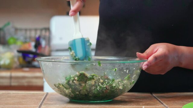 Food - Socca - Bowl of Chard - Chick Peas