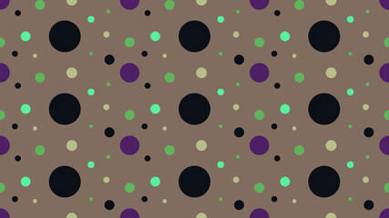 An abstract seamless retro dot pattern.