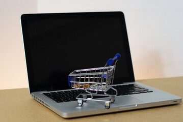 Laptop trolley computer online shopping