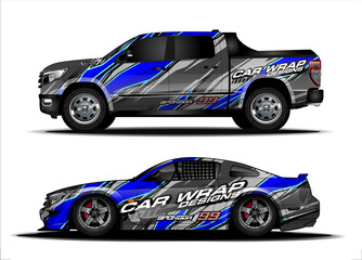 abstract background vector for racing car wrap design and vehicle livery 

