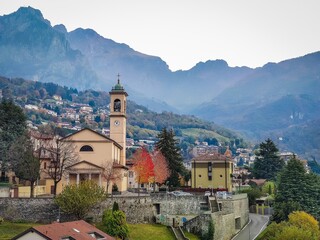 church in the mountains