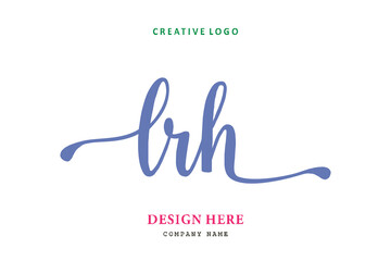 LRH lettering logo is simple, easy to understand and authoritative