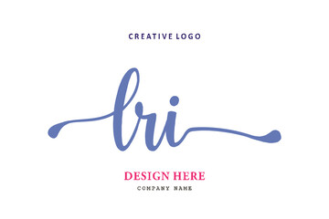 LRI lettering logo is simple, easy to understand and authoritative
