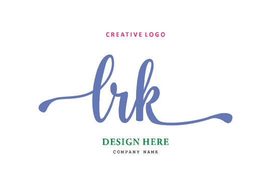 LRK lettering logo is simple, easy to understand and authoritative